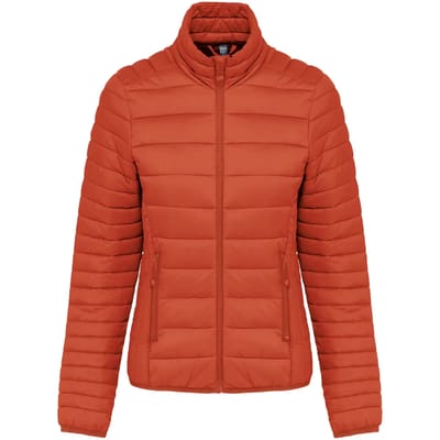 Kariban Ladies' lightweight padded jacket K6121 - Burnt Ochre - M