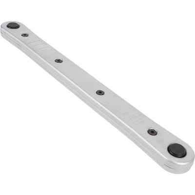 Clé à cliquet d'extension avec 2 adaptateurs Longue durabilité Outil d'extension universel pour clé à chocs pour endroits exigus white