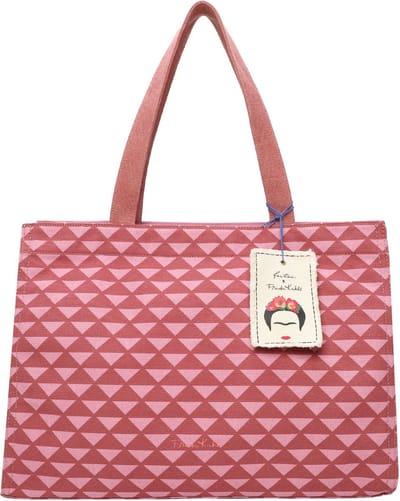 Fritzi aus Preußen Schoudertas Easy 01 Canvas Shopper Geo Lichtrood