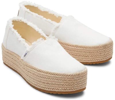 Toms Valencia Espadrilles - Dames - Wit - Maat 36