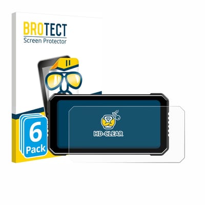 BROTECT - Screenprotector voor Vtopek MT26 6.25" - Folie Beschermfolie transparant 6 Stuks