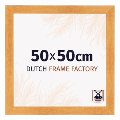 Fotolijst 50x50 cm - MDF - Oranje - Praag