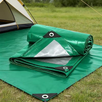 Waterdicht Zeil - Afdekzeil Dekzeil - Tuinmeubelen Beschermen - UV-Bestendig Scheurvast - 100x120 cm - Groen