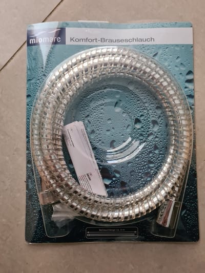 Miomare Comfort doucheslang Zilver