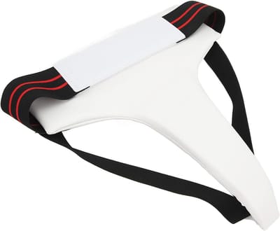 Kruisbeschermer Dames - Liesbeschermer Sport - Sport Training - Schokabsorberend Frame - Flexibele Pasvorm - Zwart