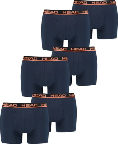 HEAD Heren Boxershorts HEAD BASIC BOXER 6er Pack Veelkleurig S