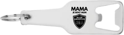 Akyol - mama jij bent mijn aller grootste held flesopener - Mama - familie - cadeau - 105 x 25mm