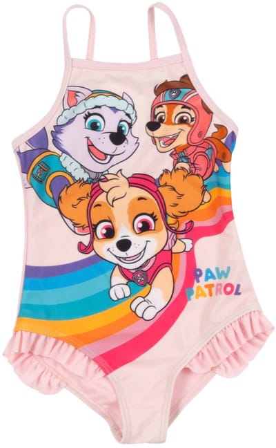 Paw Patrol Badpak / Zwemkleding - Skye - Everest - Liberty - Lichtroze - Maat 98/104