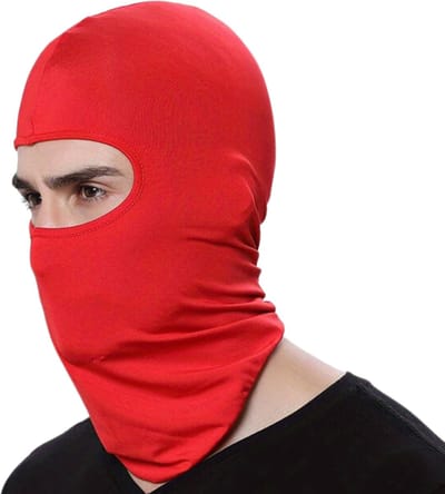Livano Ski Masker - Ski Mask - Balaclava - Winter Masker - Bivakmuts - Full Face Mask - Rood