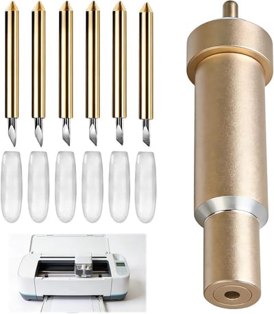 Set van 6 Vervangende Fijnsnijders met Diepe Snijbehuizing voor Cricut Explore en Maker - Precisie, Creativiteit, Knutselen