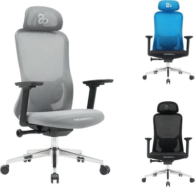 Ergonomische Gamingstoel Grijs - Comfortabele Bureaustoel voor Urenlang Speelplezier