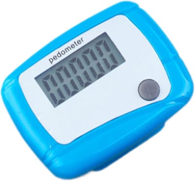 Stappenteller - Activiteitstracker - Gezondheid bijhouden - Met clip en riem - 30 Gram - Willekeurige kleur