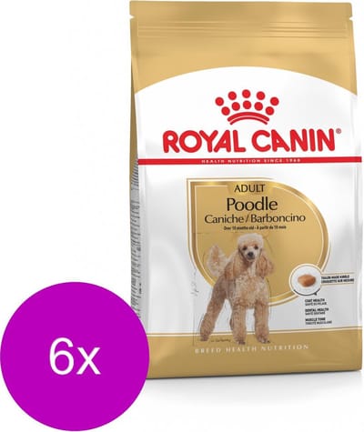 Royal Canin Poodle Adult - Hondenvoer - 6 x 1.5 kg