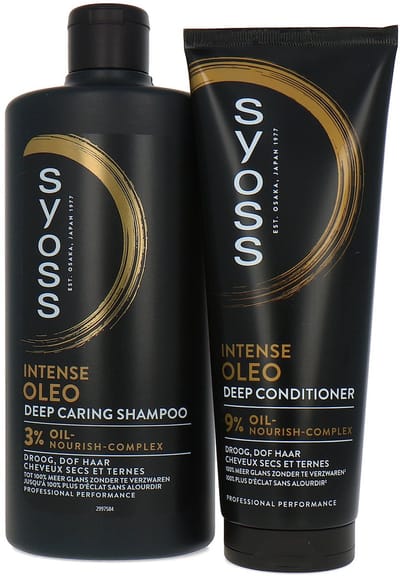 Syoss Intense Oleo Shampoo + Condtioner - 440 ml - 250 ml