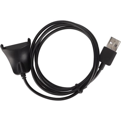 Oplaadstation voor hardloophorloge PVC 1m lengte rekbestendige oplaadkabel voor TomTom Spark Runner 23 black