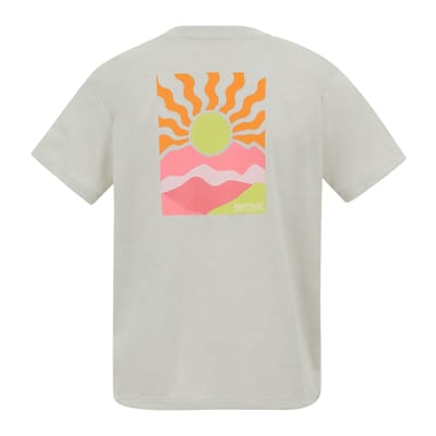 Regatta Kinderen/Kinderen Aria Sunrise T-Shirt (Grijs Dawn Marl)