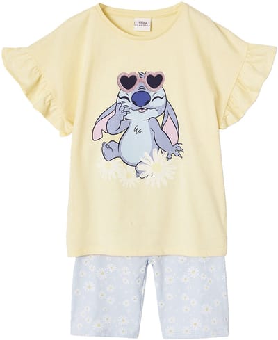 Vertbaudet Disney® Stitch set met T-shirt + fietsbroek