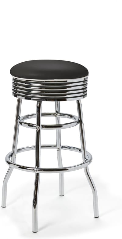 Bel Air Retro Barkruk BS-29 Zwart