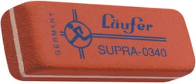 Lopers natuurrubber gommen