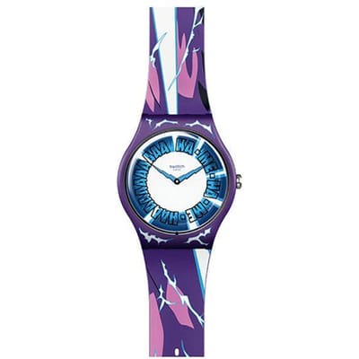 Swatch Goku X Samenwerkingsserie Kwarts Uurwerk Dragon Ball Gohan 30m Waterdicht Horloge 47mm Kleur Wijzerplaat Kunststof Kast Siliconen Band SUOZ345 SUOZ345 blue
