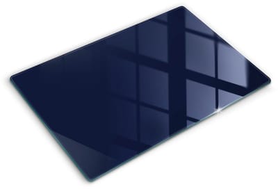 Wallfluent Glazen Snijplanken - Marine Snijplanken Glas - 80 cm x 52 cm - Marine Snijplanken van Glas - Glazen Hakplank - Hygiënische Snijplank van Glas - Antislip Hakplank van Glas