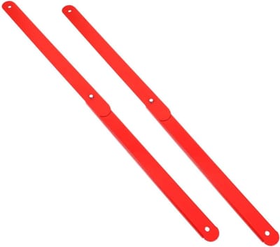 Ladder Scharnier - Steigeronderdeel - Ladder Reparatie - Verzinkt Staal - 34.5 cm - Rood