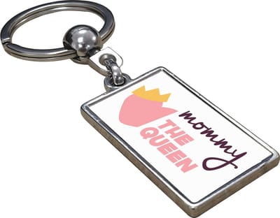 Mommy The Queen - Sleutelhanger - Cadeau - Verjaardag - Kerst - Kado - Valentijn - Moederdag - Moederdag cadeautje - Moederdag cadeau voor mama