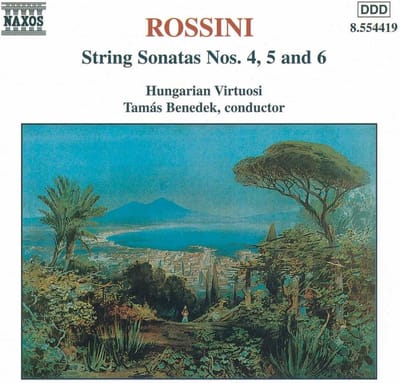 Hungarian Virtuosi - Rossini: String Sonatas 4, 5, 6 (CD)