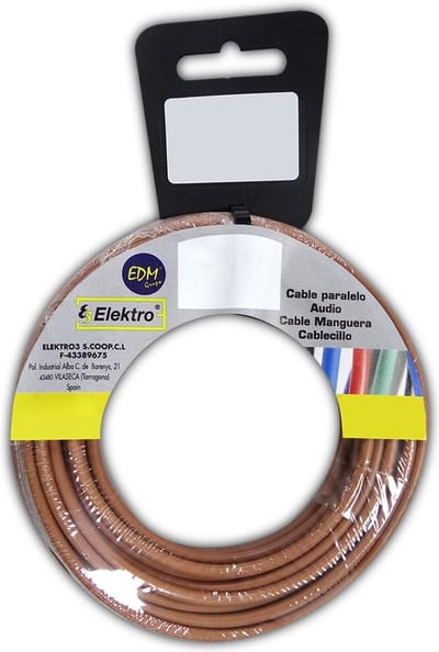 Parallel Interface Cable EDM 28602 Brown 25 m Ø 6 mm