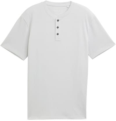 Tom Tailor T-shirt T Shirt Met Wafel Structuur 1045051xx12 15277 Mannen Maat - S
