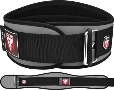 RDX Sports X3 Gewichtsriem - Neopreen  - Grijs