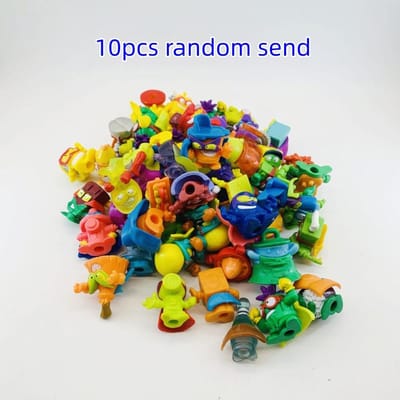 5-15 stuks Originele Superzings Actiefiguren 3CM Superthins Vuilnis Afvalinzameling Figuur Speelgoed voor Kinderen Cadeau Geen Herhaling
