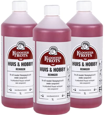 Kloostertrots Huis & Hobby Reiniger (3 x 1 Liter)