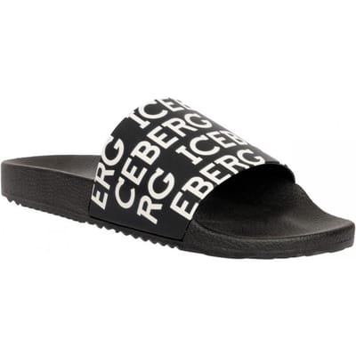 Iceberg merk Italiaanse teenslippers nieuw - Maat: 42 black