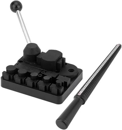 Ring Buigmachine Set - Ring Sizer Tool - Sieraden Maken - Inclusief 6 Nylon Hulzen