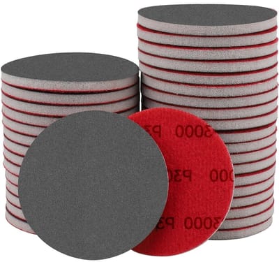 EXCITAT Schuurpads - Schuursponzen - Nat en droog schuurpapier - 3000 korrel - voor hout, gipsplaat, metaal, verf, autoreparatie - 20 stuks