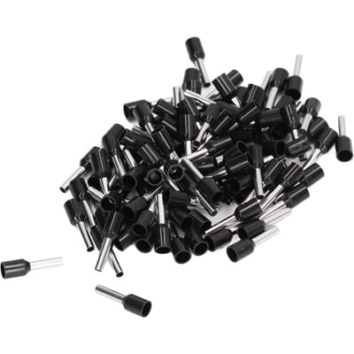 1000 Pièces E2510 Embout de Tube Aiguille Isolation Terminal Embout Tubulaire Isolé Fil de Cuivre Connecteur à Sertir