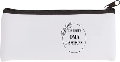 Akyol - de beste oma dat ben ik dus Etui - Oma - de beste oma - verjaardag - cadeau - kado - geschenk - 20 bij 9 cm