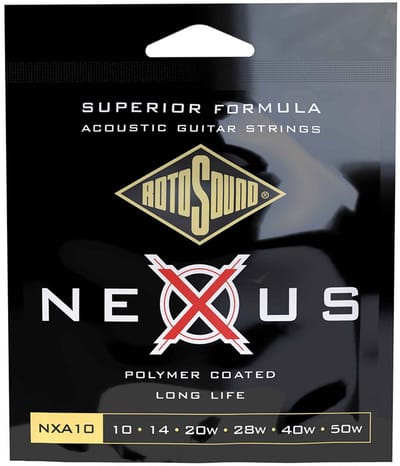 Rotosound NXA10 Nexus Coated Phosphor Bronze Westernsnaren (10-50)