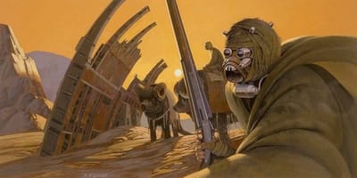 Fotobehang - Star Wars Classic RMQ Tusken 500x250cm - Vliesbehang