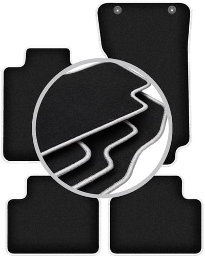 CARLUX-SILVER automatten voor: Alfa Romeo Giulia 4x4 (4WD) sedan (2016-)