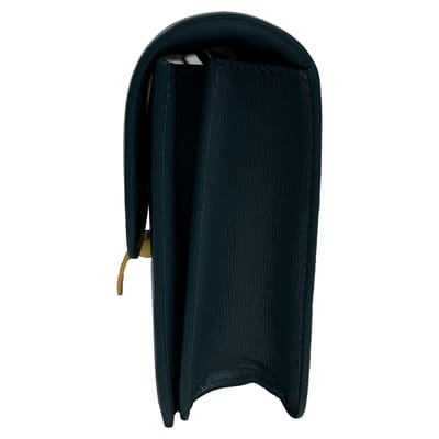 Celine Smooth Teen Box Bag in groen leer