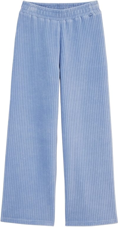 WE Fashion Meisjes velvet broek van ribstof