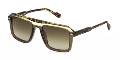 Sting SST519V Marrone oliva lucido 54/20/145 MAN Zonnebrillen