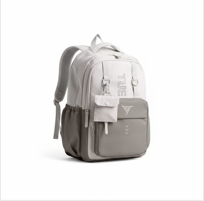 TK-S Rugzak, Bruin en Ruim, 30 Liter, 17,3 inch laptop, drankflesvak. (50x30x20cm)