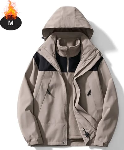 Bovista Skipak - SkiBroek - Skijas - Ski Suit - Wintersport - Dames - Winter - Warm Fleece - Khaki - Maat M