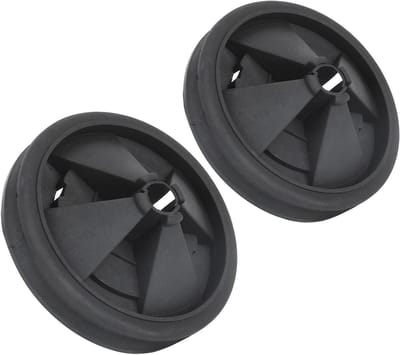 2 Stuks Antispat Siliconen Afvalverwijderingsdeksel, 87 Mm Diameter, Geschikt voor Keukenafvalverwerking, Duurzaam en Eenvoudig in Gebruik