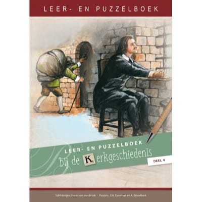 Puzzelboeken - Leer- en puzzelboek bij ‘Onderzoekt de kerkgeschiedenis (4).