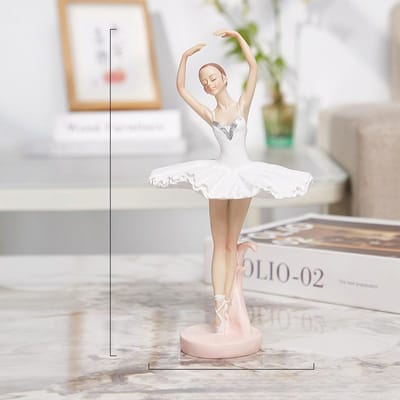 Ballet Danseres Meisje Ornamenten Creatief Ontwerp Dansend Meisje Kamer Boekenkast Ruimtebesparende Decoratie Verjaardagscadeau Hars Ambachten