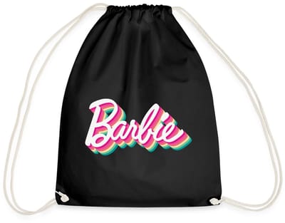 Barbie Kleurrijk Logo Gymtas